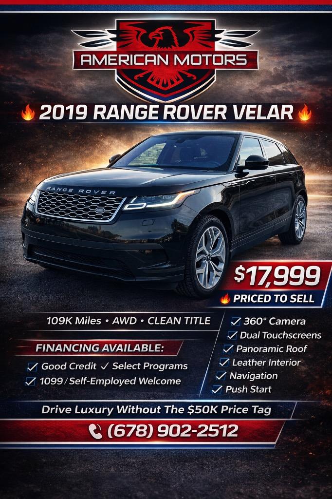 2019 Land Rover Range Rover Velar