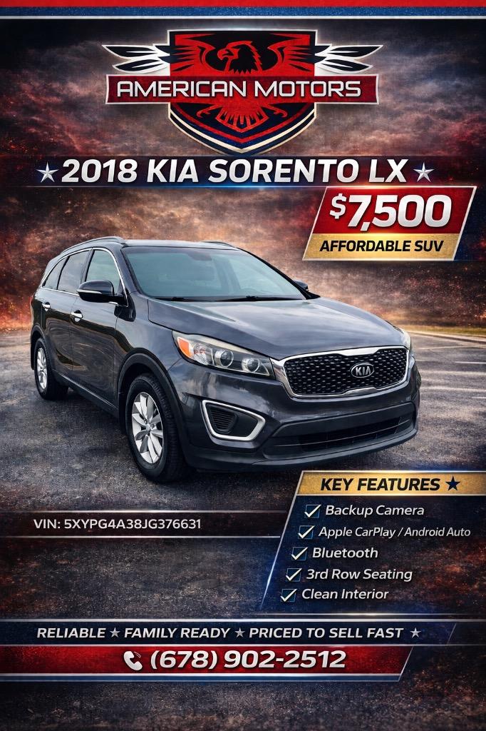2018 Kia Sorento LX AT's photo